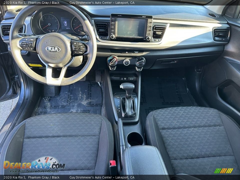 2020 Kia Rio S Phantom Gray / Black Photo #12