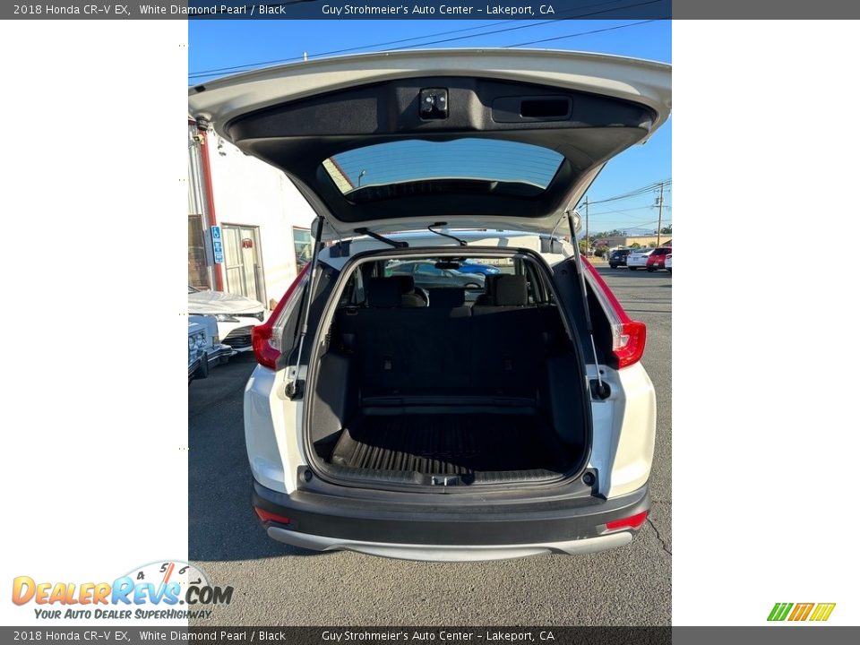 2018 Honda CR-V EX White Diamond Pearl / Black Photo #7