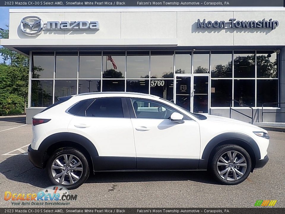 2023 Mazda CX-30 S Select AWD Snowflake White Pearl Mica / Black Photo #1