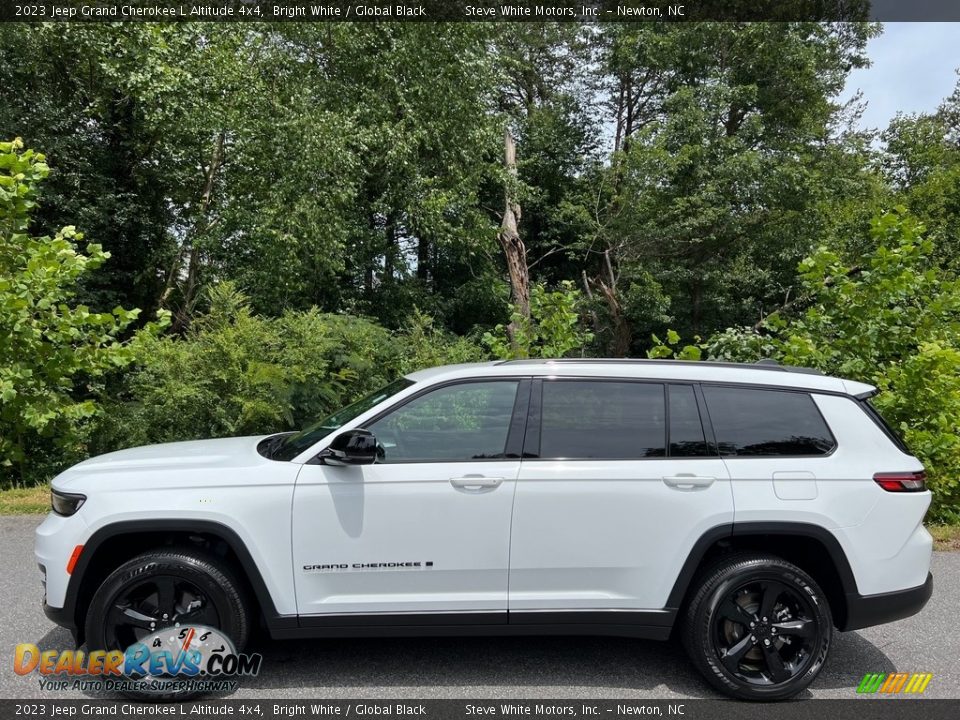 Bright White 2023 Jeep Grand Cherokee L Altitude 4x4 Photo #1