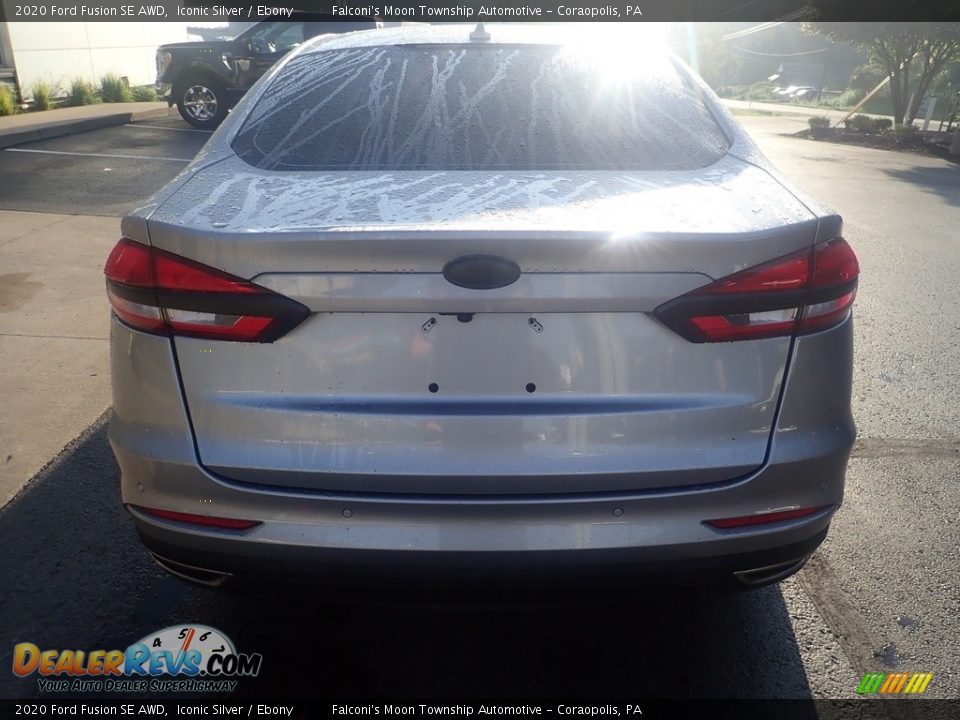 2020 Ford Fusion SE AWD Iconic Silver / Ebony Photo #3