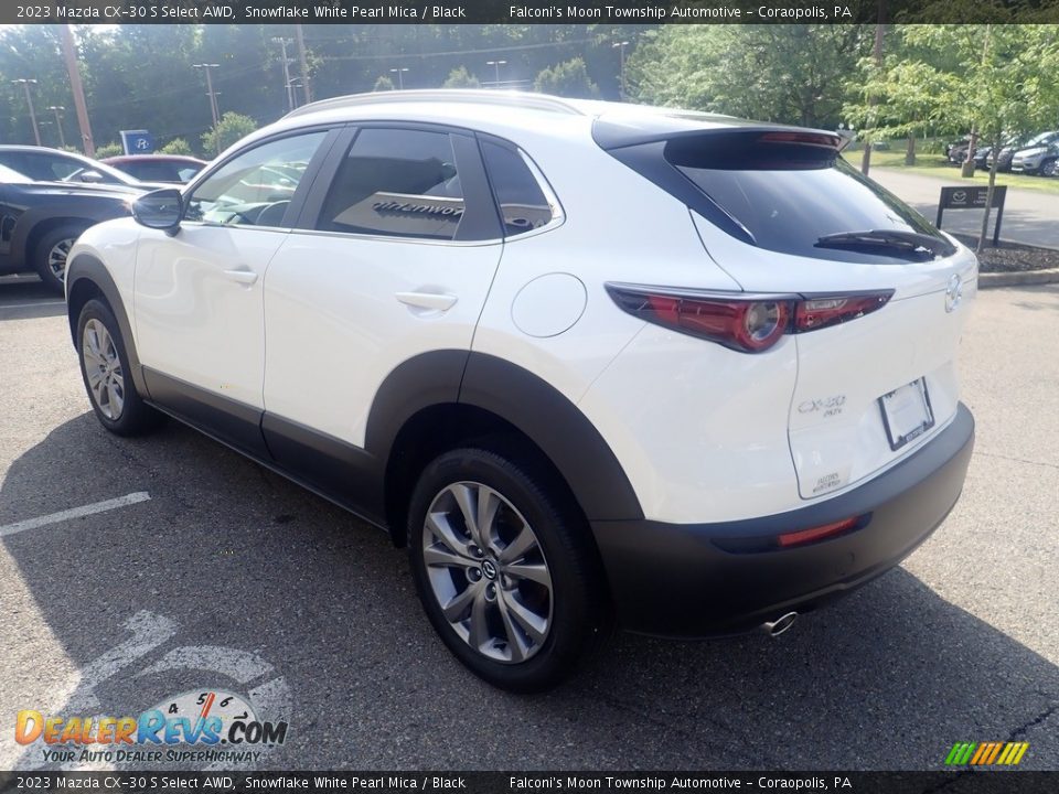 2023 Mazda CX-30 S Select AWD Snowflake White Pearl Mica / Black Photo #5