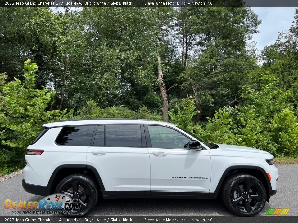 Bright White 2023 Jeep Grand Cherokee L Altitude 4x4 Photo #5