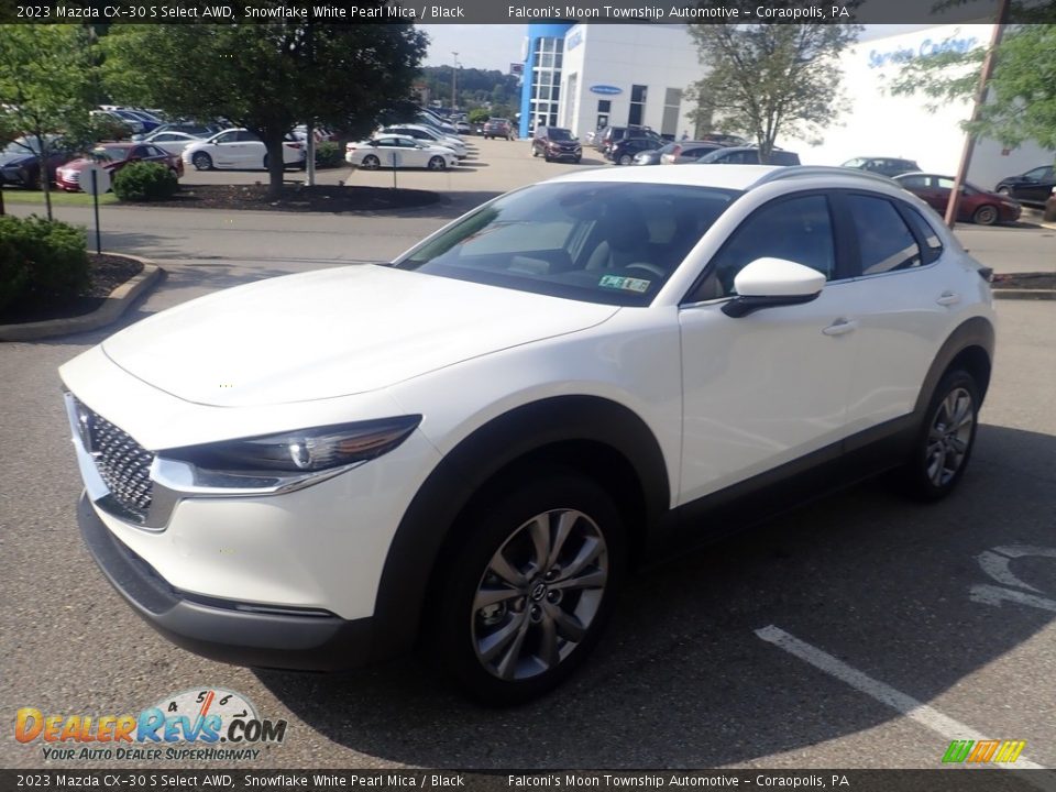 2023 Mazda CX-30 S Select AWD Snowflake White Pearl Mica / Black Photo #7