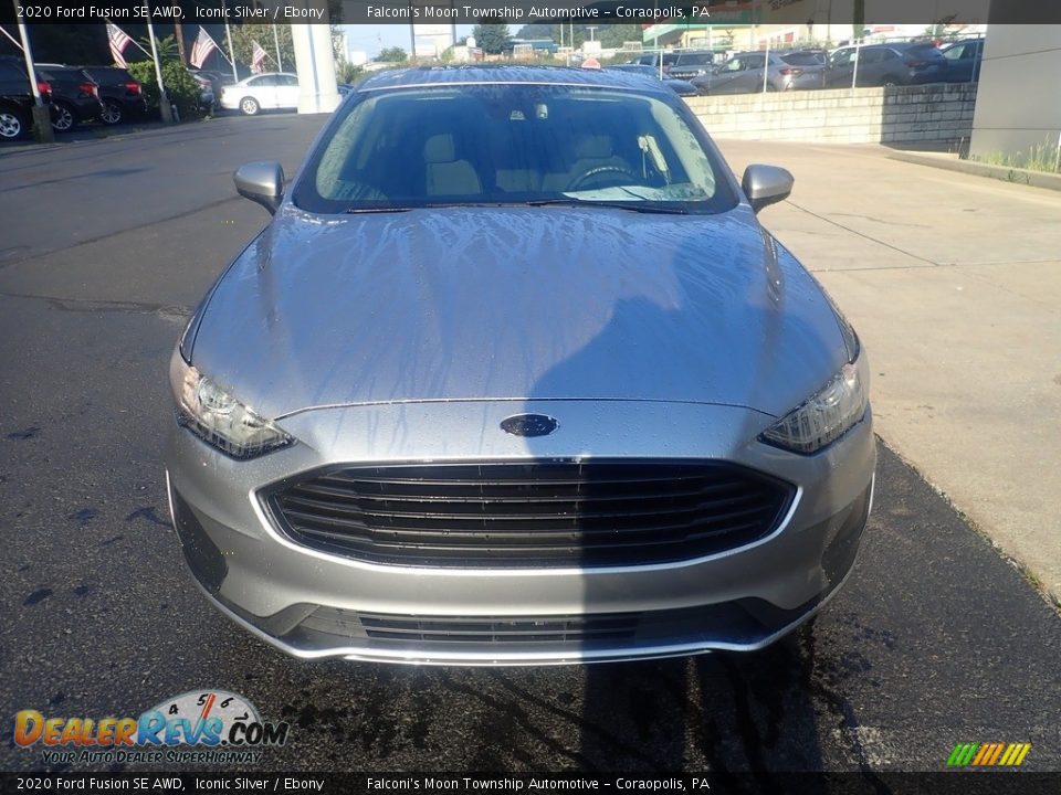 2020 Ford Fusion SE AWD Iconic Silver / Ebony Photo #8