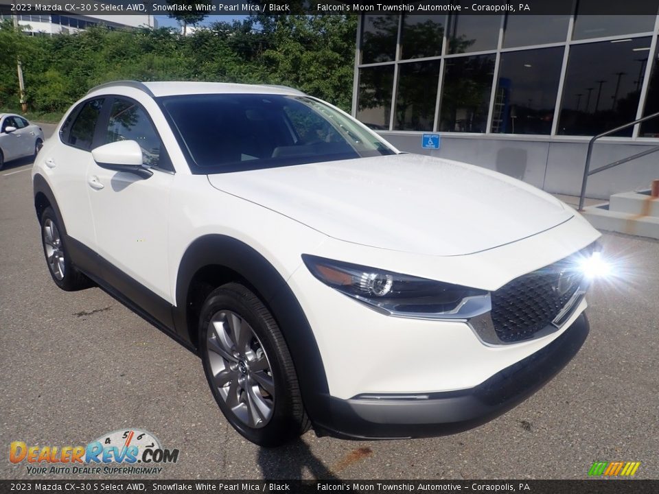 2023 Mazda CX-30 S Select AWD Snowflake White Pearl Mica / Black Photo #9