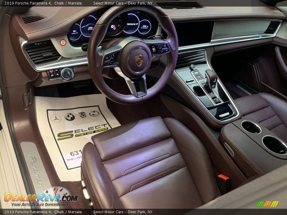 Marsala Interior - 2019 Porsche Panamera 4 Photo #9