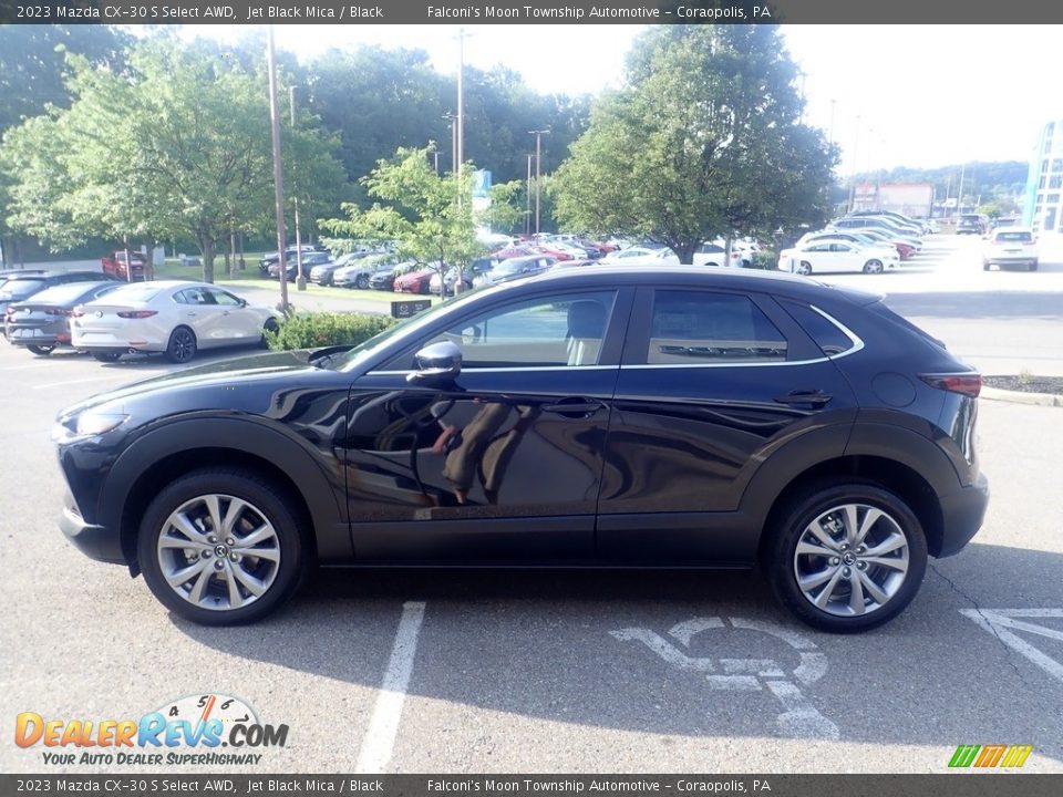 2023 Mazda CX-30 S Select AWD Jet Black Mica / Black Photo #6