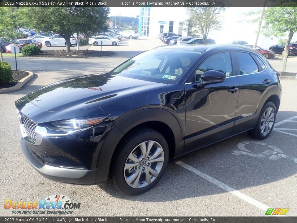 2023 Mazda CX-30 S Select AWD Jet Black Mica / Black Photo #7