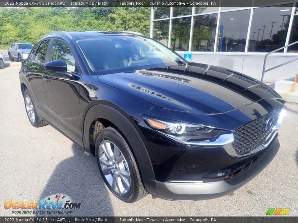 2023 Mazda CX-30 S Select AWD Jet Black Mica / Black Photo #9