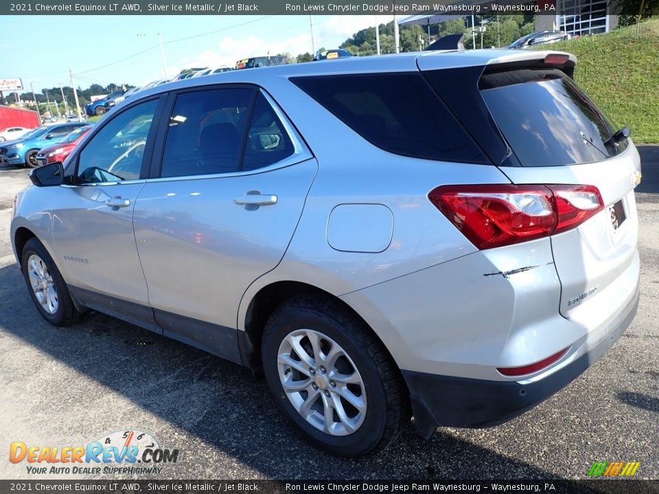 2021 Chevrolet Equinox LT AWD Silver Ice Metallic / Jet Black Photo #3