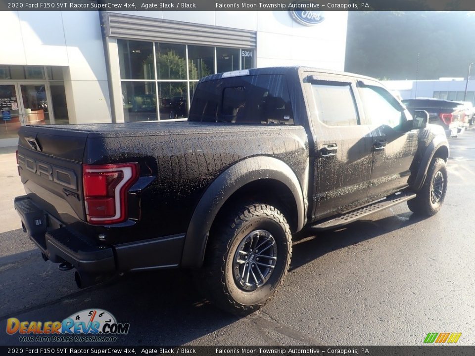 2020 Ford F150 SVT Raptor SuperCrew 4x4 Agate Black / Black Photo #2