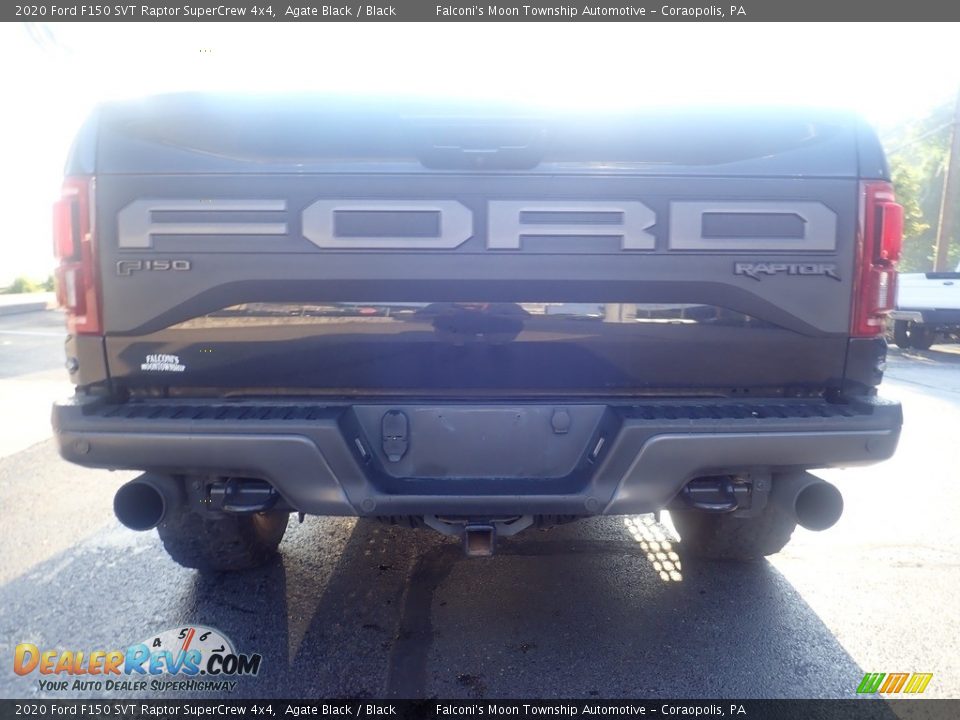 2020 Ford F150 SVT Raptor SuperCrew 4x4 Agate Black / Black Photo #3