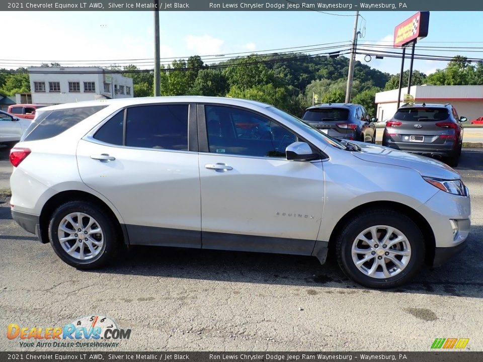 2021 Chevrolet Equinox LT AWD Silver Ice Metallic / Jet Black Photo #7