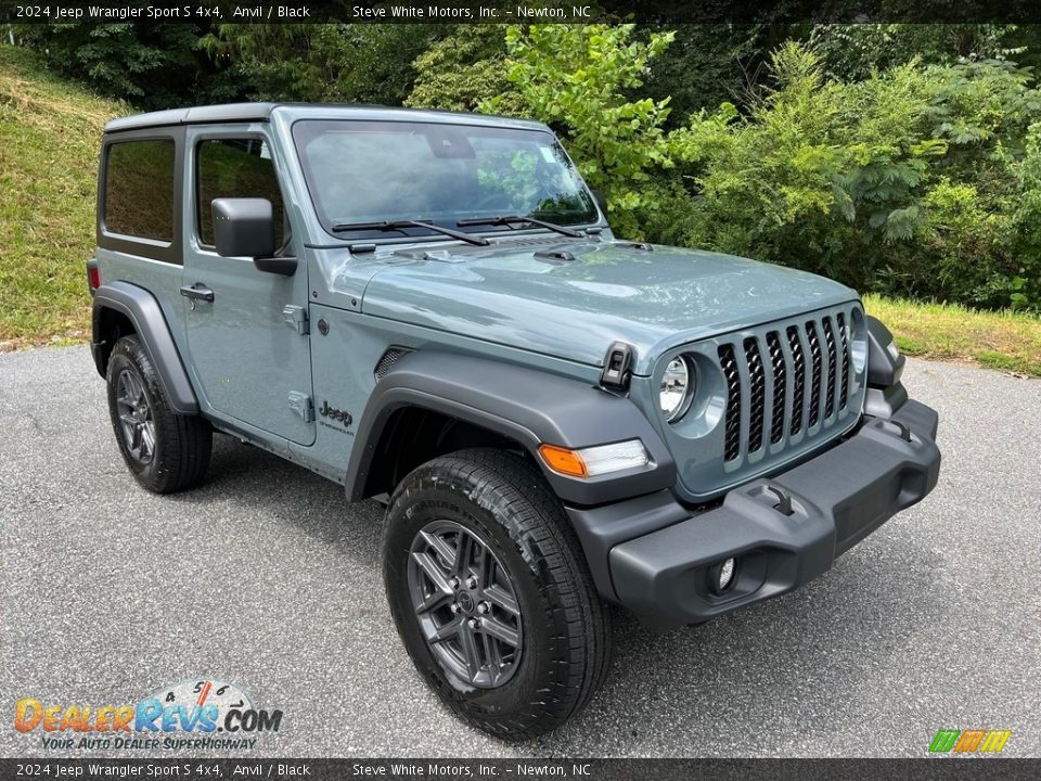 Front 3/4 View of 2024 Jeep Wrangler Sport S 4x4 Photo #4