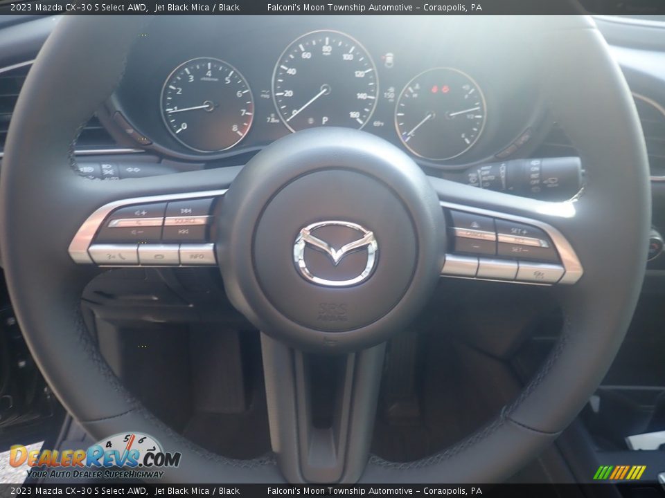 2023 Mazda CX-30 S Select AWD Jet Black Mica / Black Photo #15