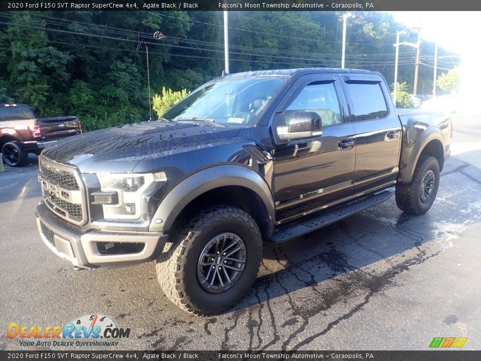 2020 Ford F150 SVT Raptor SuperCrew 4x4 Agate Black / Black Photo #6