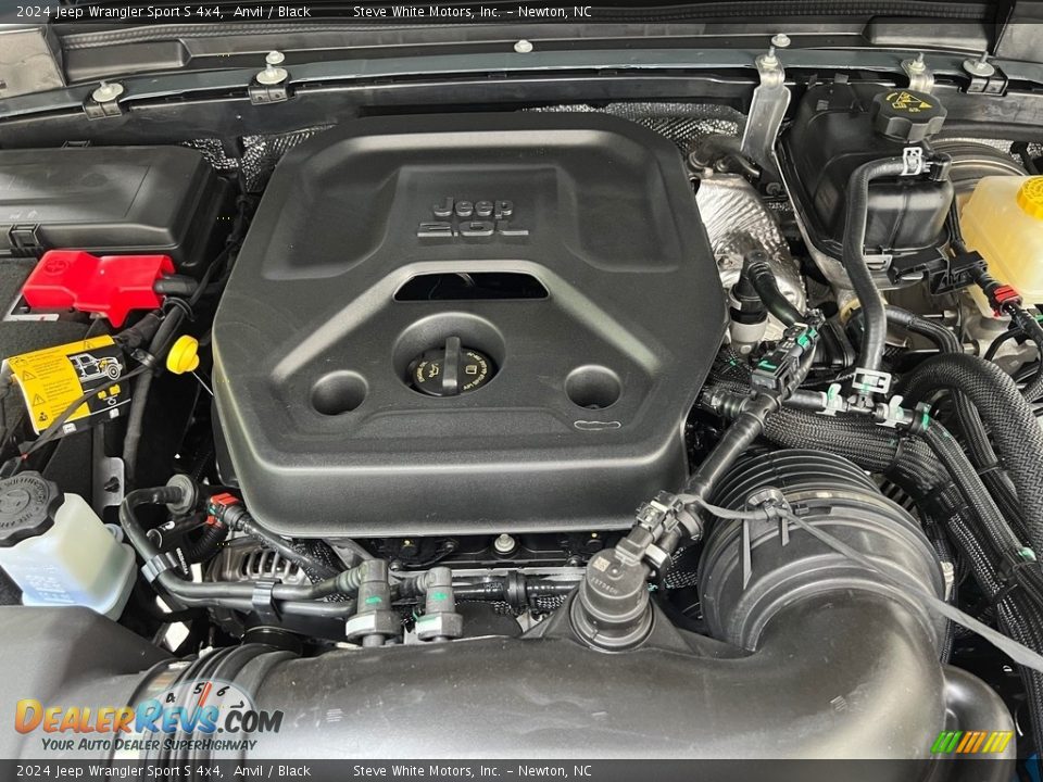 2024 Jeep Wrangler Sport S 4x4 2.0 Liter Turbocharged DOHC 16-Valve VVT 4 Cylinder Engine Photo #9