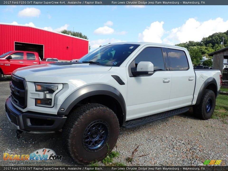 2017 Ford F150 SVT Raptor SuperCrew 4x4 Avalanche / Raptor Black Photo #1