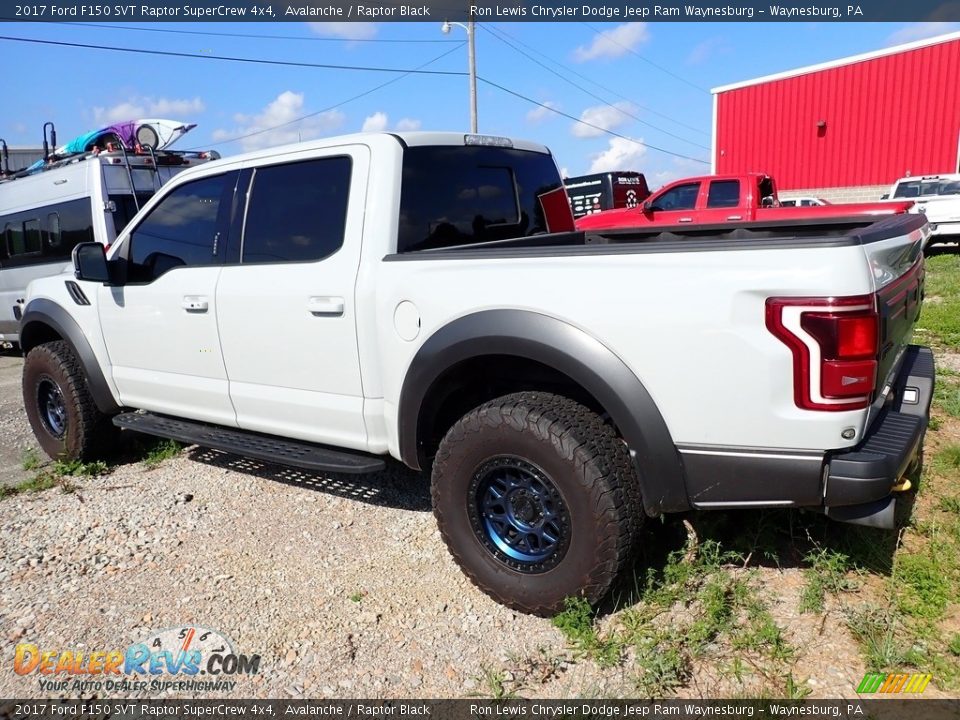 2017 Ford F150 SVT Raptor SuperCrew 4x4 Avalanche / Raptor Black Photo #2