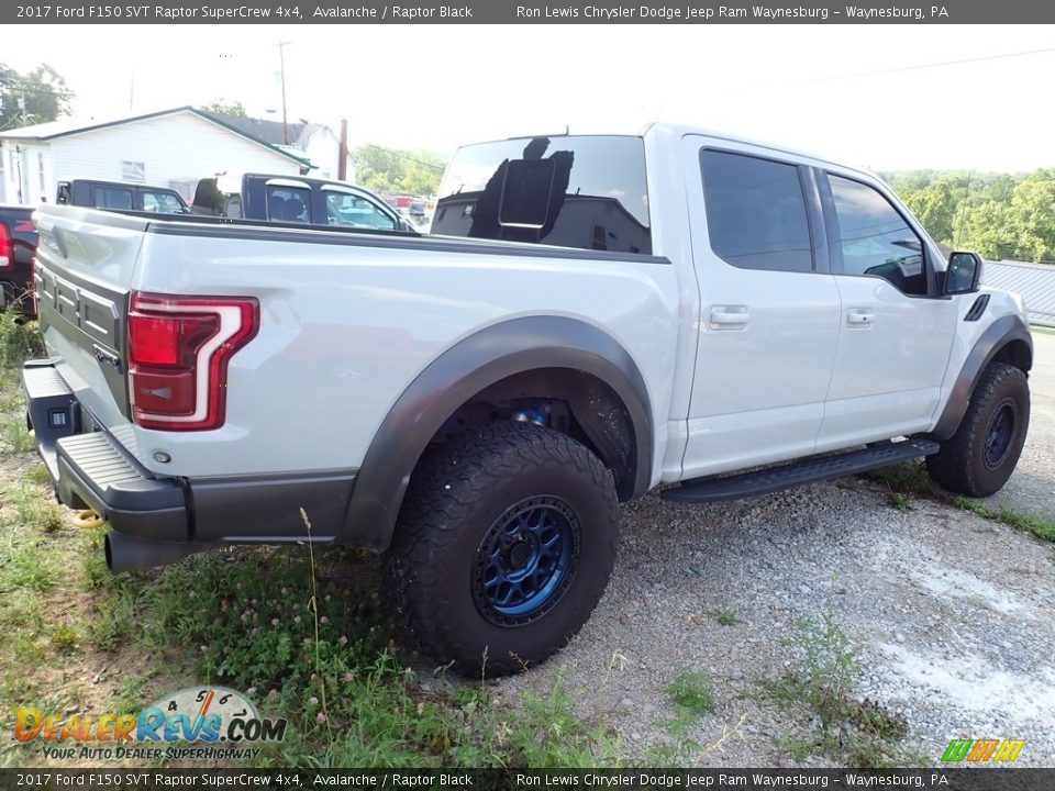 2017 Ford F150 SVT Raptor SuperCrew 4x4 Avalanche / Raptor Black Photo #3