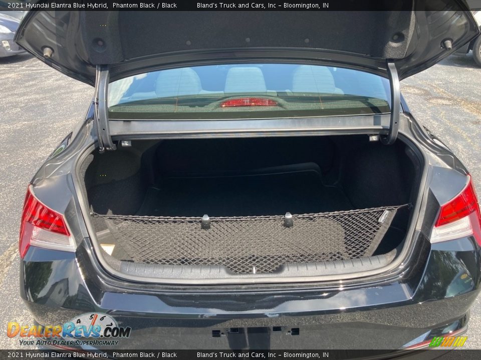 2021 Hyundai Elantra Blue Hybrid Trunk Photo #5