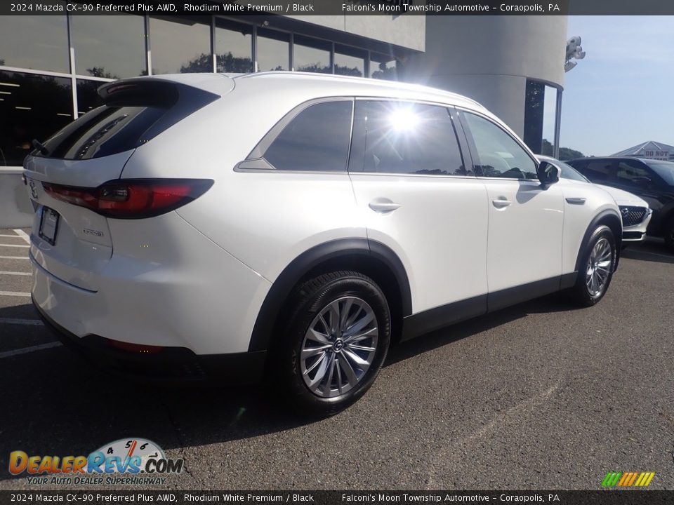 2024 Mazda CX-90 Preferred Plus AWD Rhodium White Premium / Black Photo #2