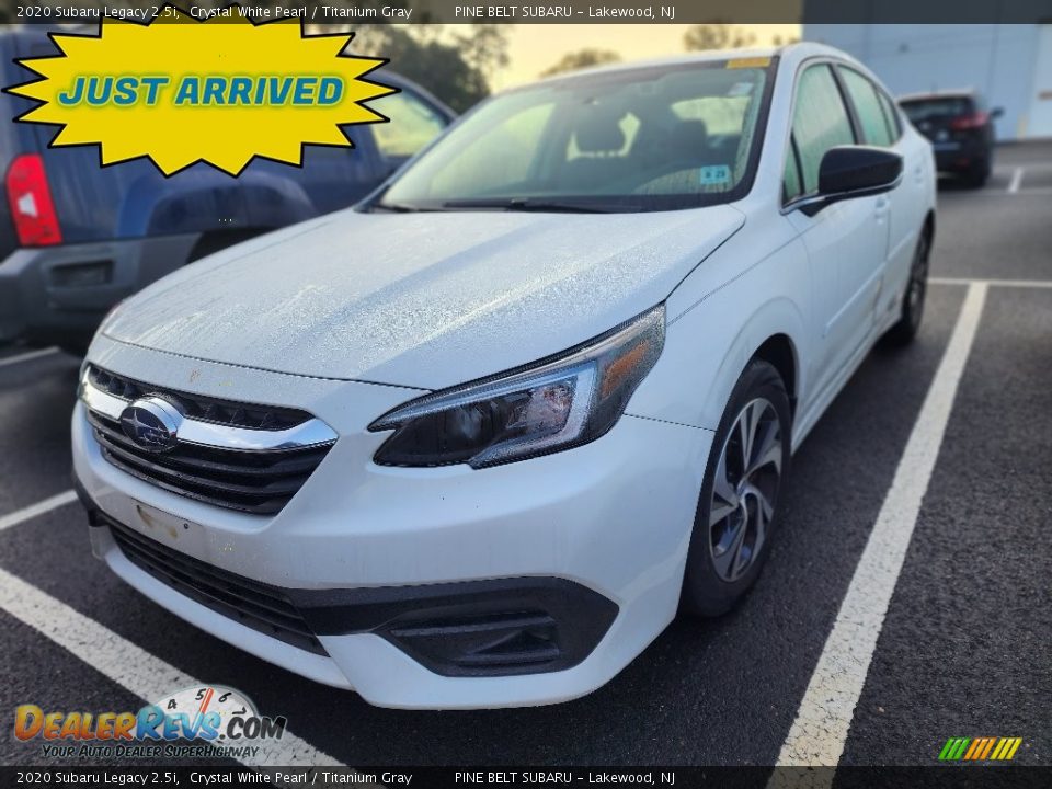 2020 Subaru Legacy 2.5i Crystal White Pearl / Titanium Gray Photo #1