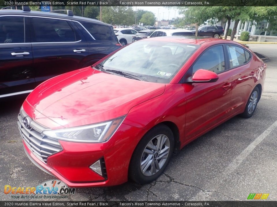 2020 Hyundai Elantra Value Edition Scarlet Red Pearl / Black Photo #1