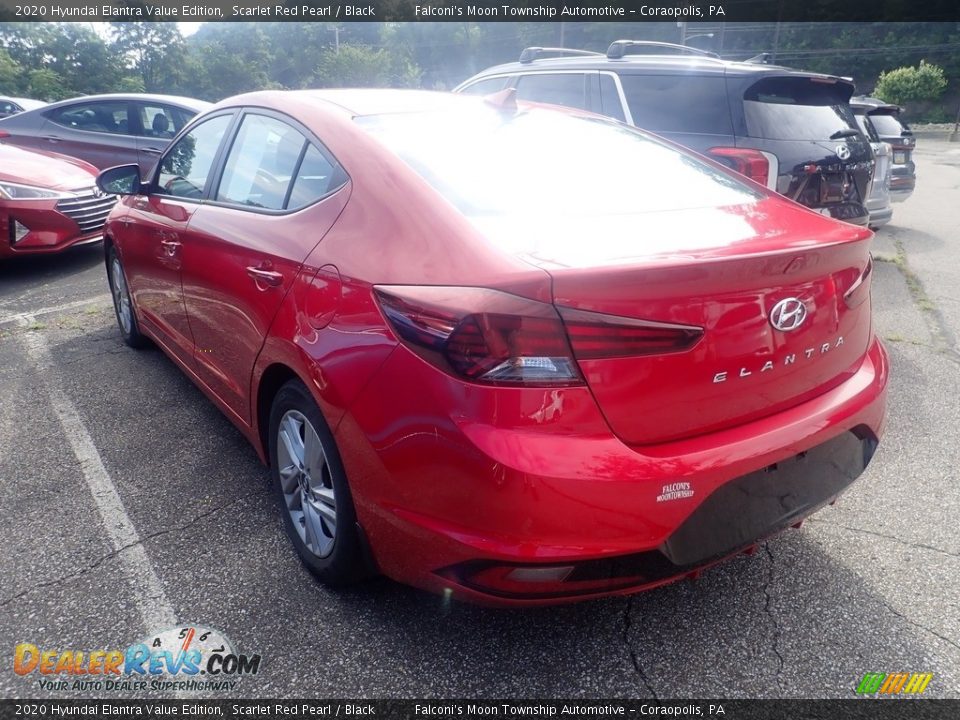 2020 Hyundai Elantra Value Edition Scarlet Red Pearl / Black Photo #2