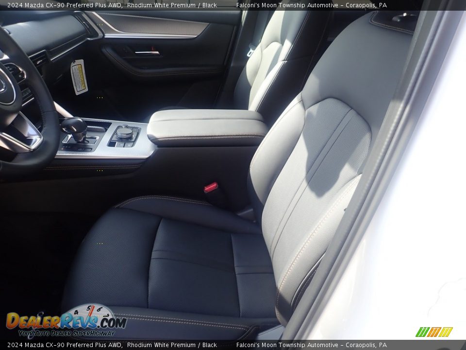 2024 Mazda CX-90 Preferred Plus AWD Rhodium White Premium / Black Photo #11