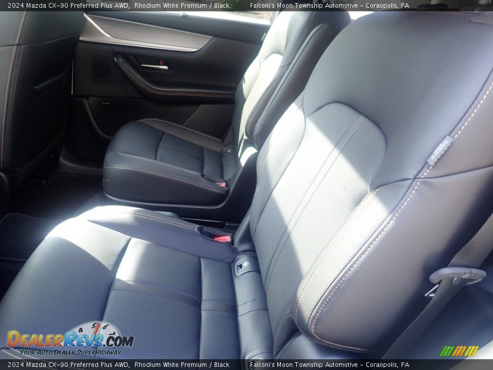 2024 Mazda CX-90 Preferred Plus AWD Rhodium White Premium / Black Photo #12