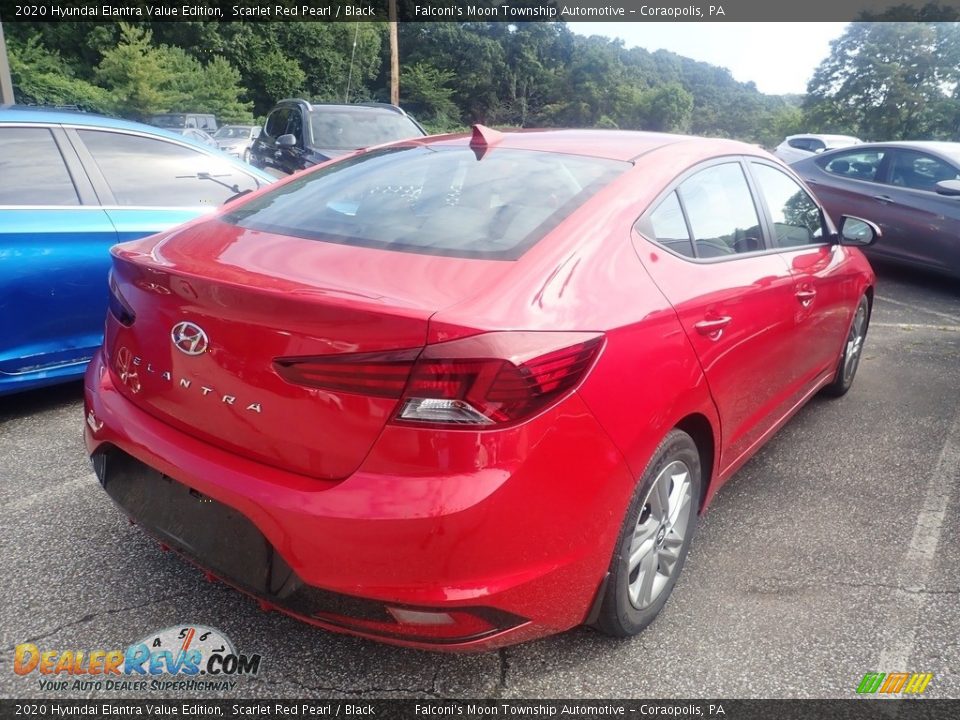 2020 Hyundai Elantra Value Edition Scarlet Red Pearl / Black Photo #4