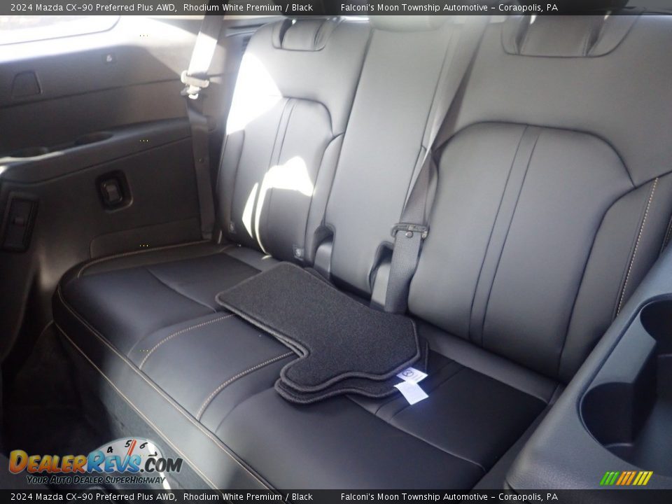 2024 Mazda CX-90 Preferred Plus AWD Rhodium White Premium / Black Photo #13