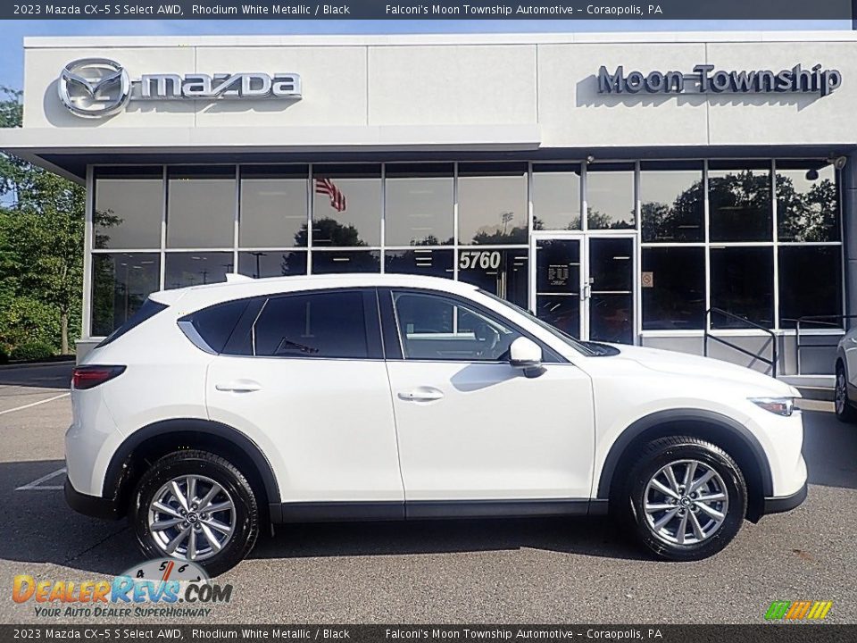 2023 Mazda CX-5 S Select AWD Rhodium White Metallic / Black Photo #1