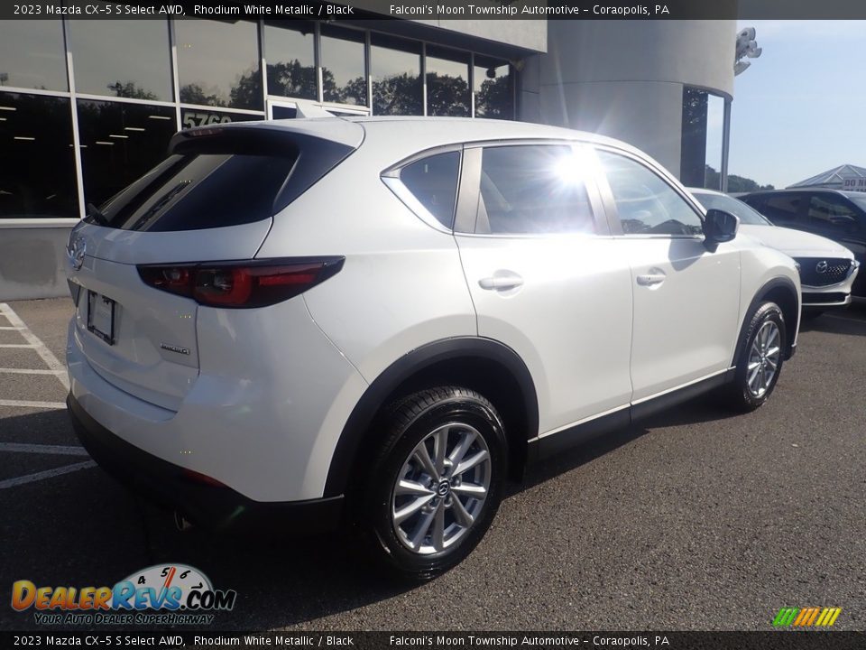 2023 Mazda CX-5 S Select AWD Rhodium White Metallic / Black Photo #2