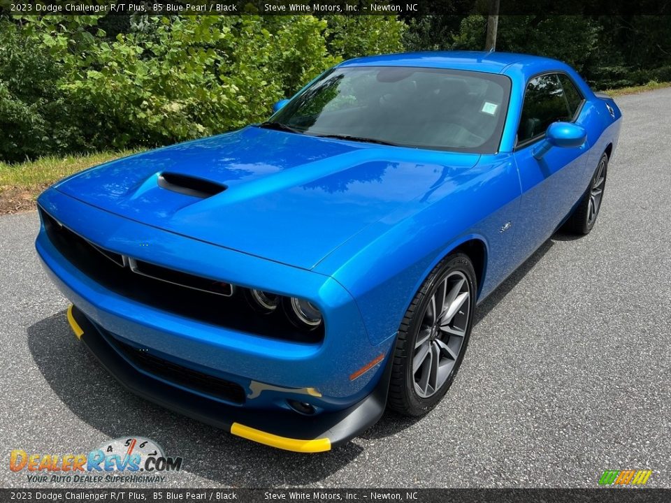 2023 Dodge Challenger R/T Plus B5 Blue Pearl / Black Photo #2