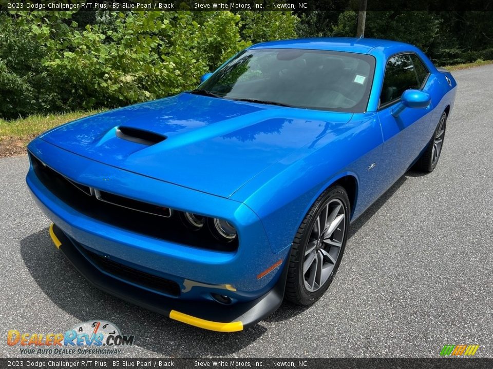 2023 Dodge Challenger R/T Plus B5 Blue Pearl / Black Photo #2