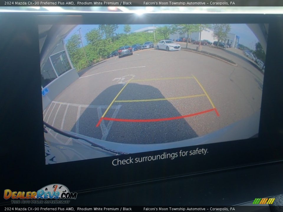 2024 Mazda CX-90 Preferred Plus AWD Rhodium White Premium / Black Photo #20