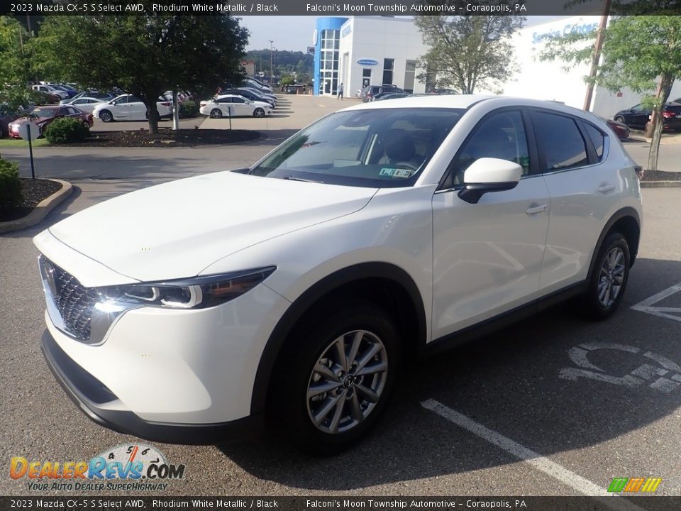 2023 Mazda CX-5 S Select AWD Rhodium White Metallic / Black Photo #7