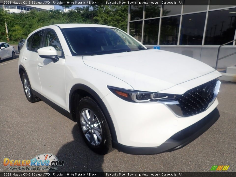 2023 Mazda CX-5 S Select AWD Rhodium White Metallic / Black Photo #9