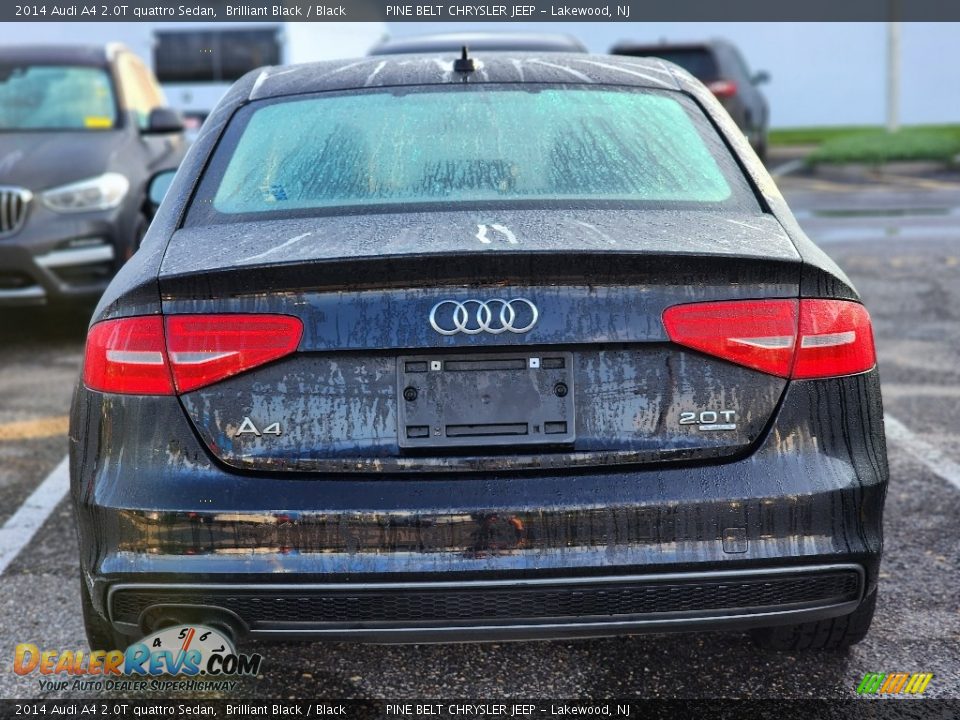 2014 Audi A4 2.0T quattro Sedan Brilliant Black / Black Photo #4