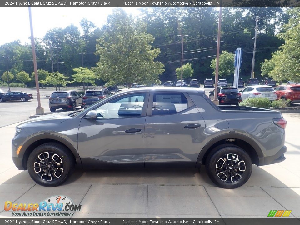 2024 Hyundai Santa Cruz SE AWD Hampton Gray / Black Photo #6