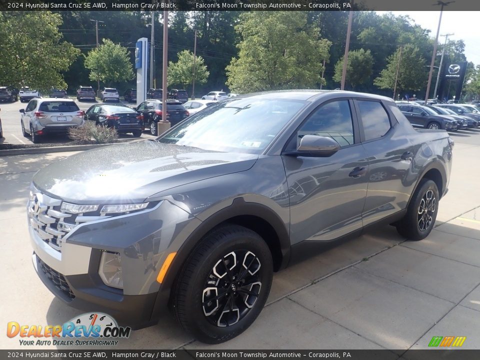 2024 Hyundai Santa Cruz SE AWD Hampton Gray / Black Photo #7