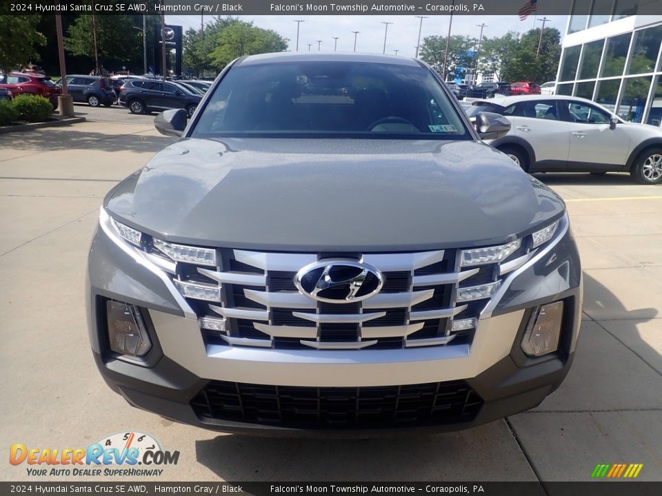 2024 Hyundai Santa Cruz SE AWD Hampton Gray / Black Photo #8