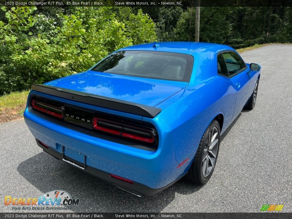 2023 Dodge Challenger R/T Plus B5 Blue Pearl / Black Photo #6