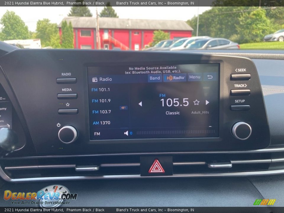 Audio System of 2021 Hyundai Elantra Blue Hybrid Photo #33