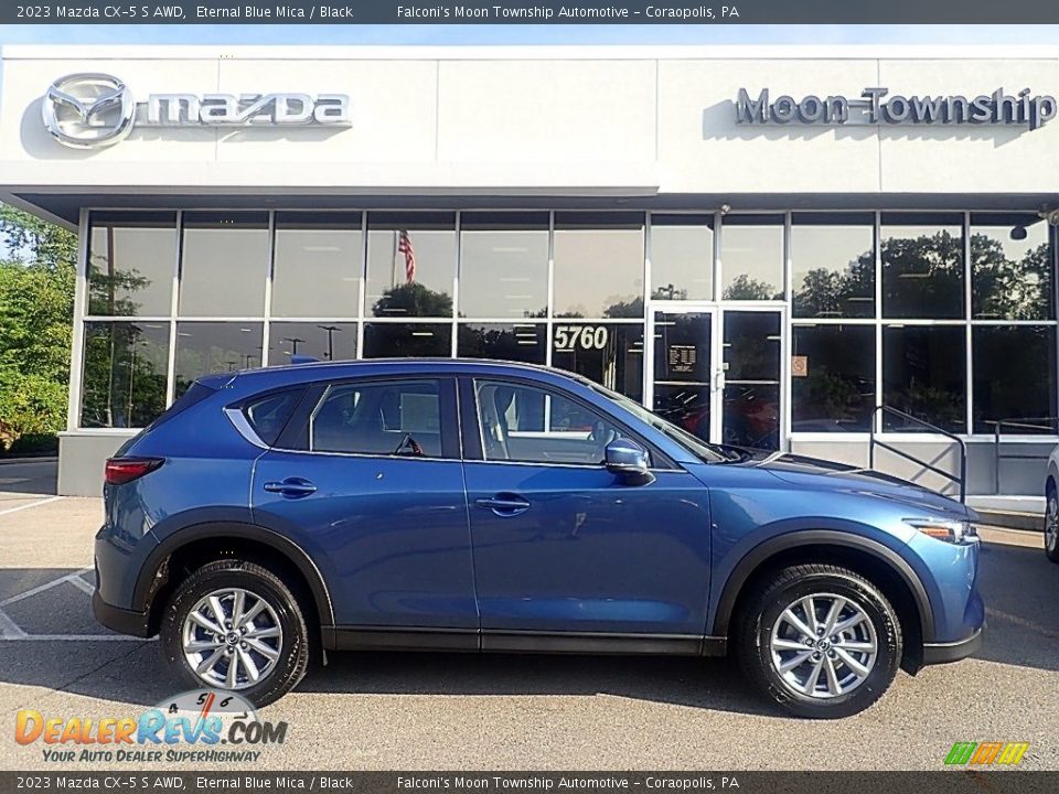 2023 Mazda CX-5 S AWD Eternal Blue Mica / Black Photo #1