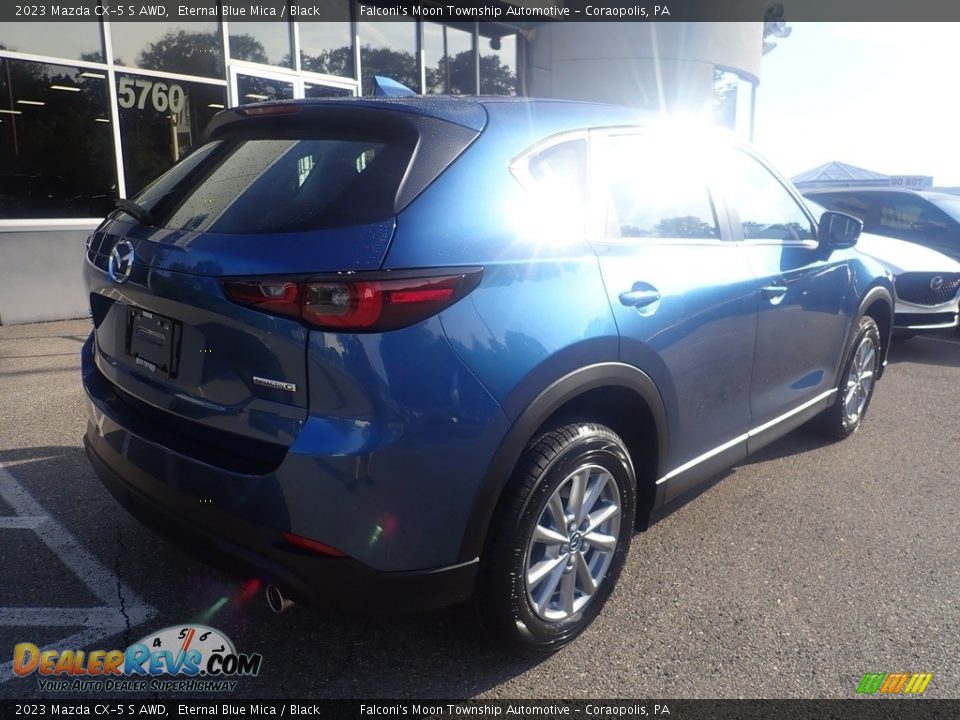 2023 Mazda CX-5 S AWD Eternal Blue Mica / Black Photo #2