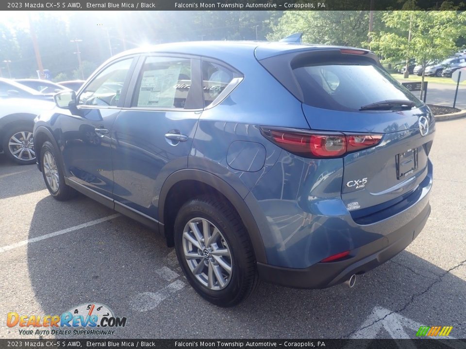 2023 Mazda CX-5 S AWD Eternal Blue Mica / Black Photo #5